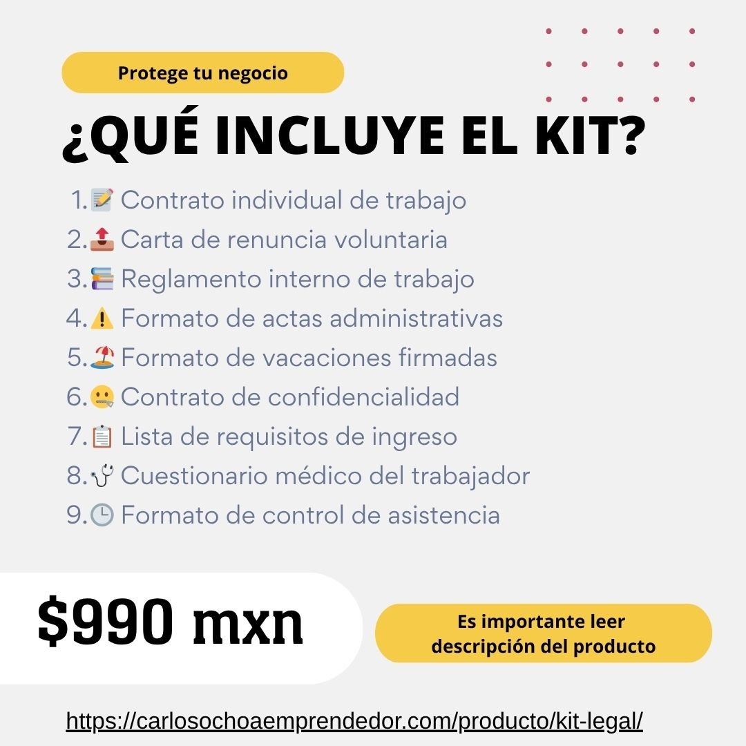 📄 Kit Legal para Minisúper y Negocios Locales - Imagen 2