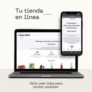 🖥️ Sitio web lista para recibir pedidos (100% adaptada)